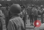 Image of General Leclerc inspects troops United Kingdom, 1944, second 30 stock footage video 65675079339