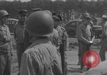 Image of General Leclerc inspects troops United Kingdom, 1944, second 32 stock footage video 65675079339