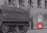 Image of Free French 2nd Armored Division welcomed La Haye du Puits France WW2 La Haye Du Puits France, 1944, second 6 stock footage video 65675079341