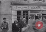 Image of Free French 2nd Armored Division welcomed La Haye du Puits France WW2 La Haye Du Puits France, 1944, second 15 stock footage video 65675079341