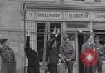 Image of Free French 2nd Armored Division welcomed La Haye du Puits France WW2 La Haye Du Puits France, 1944, second 17 stock footage video 65675079341