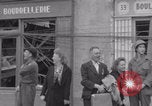 Image of Free French 2nd Armored Division welcomed La Haye du Puits France WW2 La Haye Du Puits France, 1944, second 27 stock footage video 65675079341
