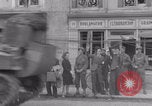Image of Free French 2nd Armored Division welcomed La Haye du Puits France WW2 La Haye Du Puits France, 1944, second 29 stock footage video 65675079341