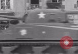 Image of Free French 2nd Armored Division welcomed La Haye du Puits France WW2 La Haye Du Puits France, 1944, second 34 stock footage video 65675079341