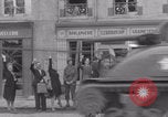 Image of Free French 2nd Armored Division welcomed La Haye du Puits France WW2 La Haye Du Puits France, 1944, second 37 stock footage video 65675079341
