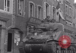 Image of civilians welcome Free French 2nd Armored division WWII La Haye Du Puits France, 1944, second 23 stock footage video 65675079342