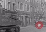 Image of civilians welcome Free French 2nd Armored division WWII La Haye Du Puits France, 1944, second 30 stock footage video 65675079342