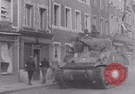 Image of civilians welcome Free French 2nd Armored division WWII La Haye Du Puits France, 1944, second 32 stock footage video 65675079342