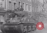 Image of civilians welcome Free French 2nd Armored division WWII La Haye Du Puits France, 1944, second 33 stock footage video 65675079342