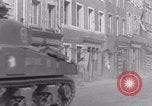 Image of civilians welcome Free French 2nd Armored division WWII La Haye Du Puits France, 1944, second 34 stock footage video 65675079342