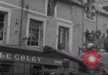 Image of civilians welcome Free French 2nd Armored division WWII La Haye Du Puits France, 1944, second 49 stock footage video 65675079342
