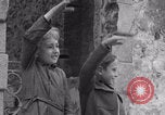 Image of civilians welcome Free French 2nd Armored division WWII La Haye Du Puits France, 1944, second 59 stock footage video 65675079342