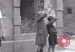 Image of civilians welcome Free French 2nd Armored division WWII La Haye Du Puits France, 1944, second 61 stock footage video 65675079342
