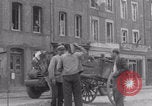 Image of woman welcomes Free French troops with flowers La Haye Du Puits France, 1944, second 24 stock footage video 65675079343