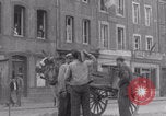 Image of woman welcomes Free French troops with flowers La Haye Du Puits France, 1944, second 26 stock footage video 65675079343