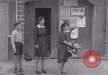 Image of woman welcomes Free French troops with flowers La Haye Du Puits France, 1944, second 44 stock footage video 65675079343