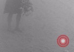 Image of woman welcomes Free French troops with flowers La Haye Du Puits France, 1944, second 59 stock footage video 65675079343