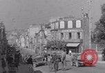 Image of German prisoners in truck WW2 Granville France, 1944, second 9 stock footage video 65675079344
