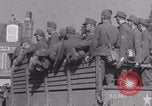 Image of German prisoners in truck WW2 Granville France, 1944, second 15 stock footage video 65675079344