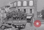 Image of German prisoners in truck WW2 Granville France, 1944, second 25 stock footage video 65675079344