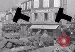 Image of German prisoners in truck WW2 Granville France, 1944, second 29 stock footage video 65675079344
