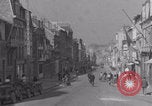 Image of German prisoners in truck WW2 Granville France, 1944, second 34 stock footage video 65675079344