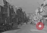 Image of German prisoners in truck WW2 Granville France, 1944, second 38 stock footage video 65675079344