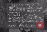 Image of Avranches France men remove roadblocks WW2 Avranches France, 1944, second 1 stock footage video 65675079345