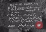 Image of Avranches France men remove roadblocks WW2 Avranches France, 1944, second 4 stock footage video 65675079345