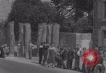 Image of Avranches France men remove roadblocks WW2 Avranches France, 1944, second 8 stock footage video 65675079345