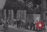 Image of Avranches France men remove roadblocks WW2 Avranches France, 1944, second 9 stock footage video 65675079345