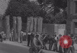 Image of Avranches France men remove roadblocks WW2 Avranches France, 1944, second 10 stock footage video 65675079345