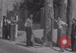 Image of Avranches France men remove roadblocks WW2 Avranches France, 1944, second 29 stock footage video 65675079345