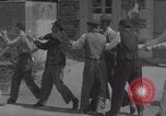 Image of Avranches France men remove roadblocks WW2 Avranches France, 1944, second 36 stock footage video 65675079345