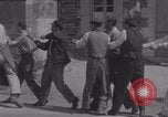 Image of Avranches France men remove roadblocks WW2 Avranches France, 1944, second 37 stock footage video 65675079345