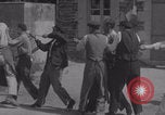Image of Avranches France men remove roadblocks WW2 Avranches France, 1944, second 38 stock footage video 65675079345