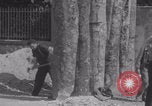 Image of Avranches France men remove roadblocks WW2 Avranches France, 1944, second 39 stock footage video 65675079345