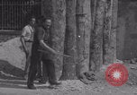 Image of Avranches France men remove roadblocks WW2 Avranches France, 1944, second 45 stock footage video 65675079345