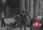 Image of Avranches France men remove roadblocks WW2 Avranches France, 1944, second 48 stock footage video 65675079345