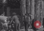 Image of Avranches France men remove roadblocks WW2 Avranches France, 1944, second 50 stock footage video 65675079345