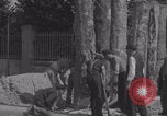Image of Avranches France men remove roadblocks WW2 Avranches France, 1944, second 58 stock footage video 65675079345