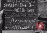 Image of Army enters Avranches WW2 Avranches France, 1944, second 3 stock footage video 65675079347