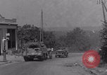 Image of Army enters Avranches WW2 Avranches France, 1944, second 7 stock footage video 65675079347