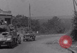 Image of Army enters Avranches WW2 Avranches France, 1944, second 12 stock footage video 65675079347