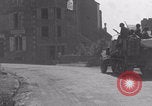 Image of Army enters Avranches WW2 Avranches France, 1944, second 24 stock footage video 65675079347