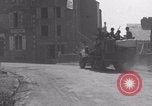 Image of Army enters Avranches WW2 Avranches France, 1944, second 25 stock footage video 65675079347