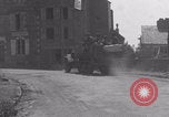 Image of Army enters Avranches WW2 Avranches France, 1944, second 26 stock footage video 65675079347