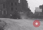 Image of Army enters Avranches WW2 Avranches France, 1944, second 27 stock footage video 65675079347