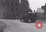 Image of Army enters Avranches WW2 Avranches France, 1944, second 31 stock footage video 65675079347