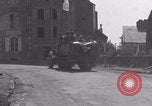 Image of Army enters Avranches WW2 Avranches France, 1944, second 32 stock footage video 65675079347